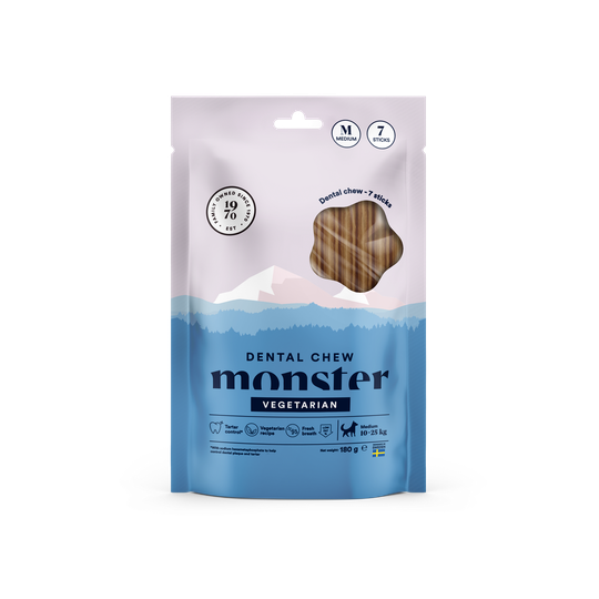 Dog Dental Chew Vegetarian - Medium 7-pack