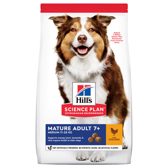 Hill's Science Plan Mature Adult 7+ Medium Chicken 14 kg