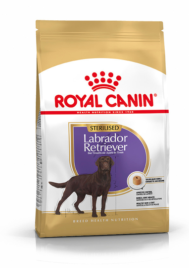 Labrador Retriever Sterilised Adult Torrfoder för hund - 12 kg