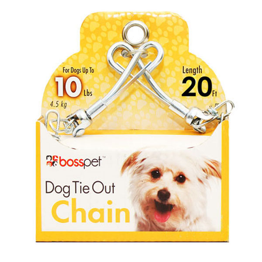 BossPet Kedja till liten hund (4,5m)