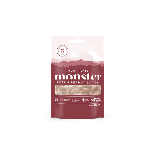 Dog Treats All Breed Pork & Peanut Butter - 100 g
