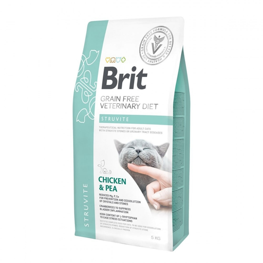 Brit Veterinary Diet Cat Struvite Grain Free (5 kg)