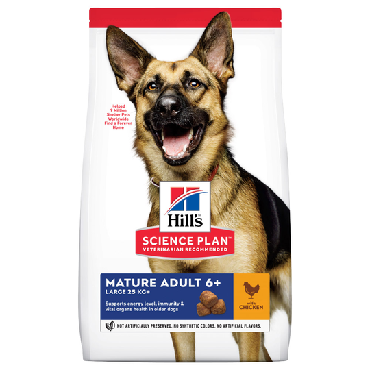 Hill's Science Plan Mature Adult 6+ Large Chicken Ekonomipack: 2 x 14 kg