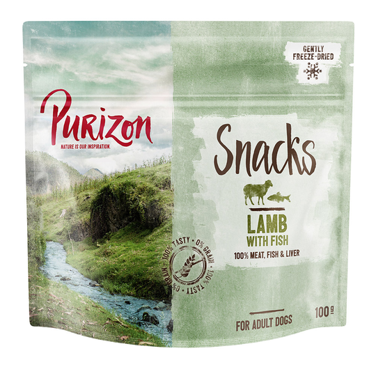 Purizon Snack Lamb & Fish - Grain Free - 100 g