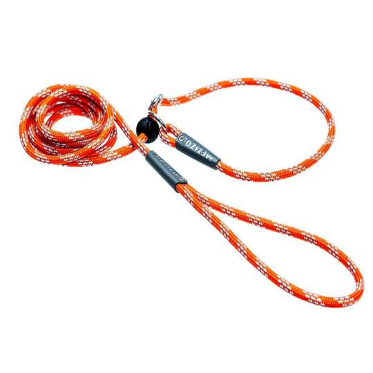 Retrieverkoppel Runt - Orange 3m