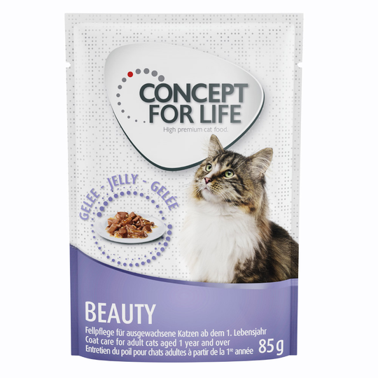 Concept for Life Beauty Adult - förbättrad formel! - Som tillskott: 12 x 85 g Concept for Life Beauty in Jelly