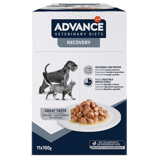 Advance Veterinary Diets Recovery - Ekonomipack: 22 x 100 g