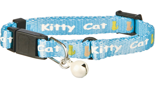 Jollypaw Kattungehalsband med bjällra (Svart)