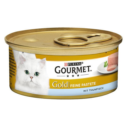 Ekonomipack: Gourmet Gold Fine Paté 48 x 85 g - Tonfisk