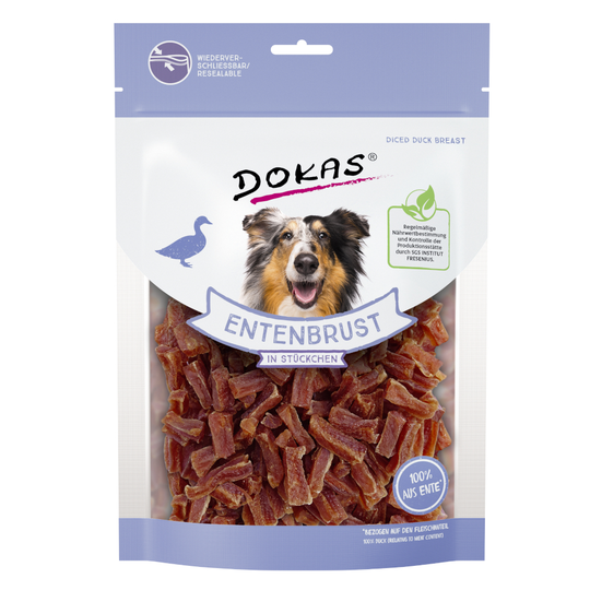 Dokas kött i bitar 200 g (ankbröst i bitar)