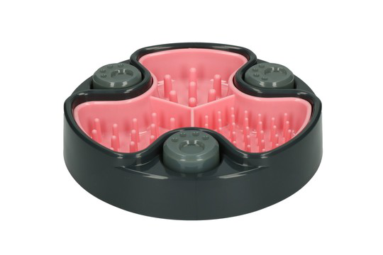 Holland Animal Care - Puzzle & Feed Matskål - Rosa