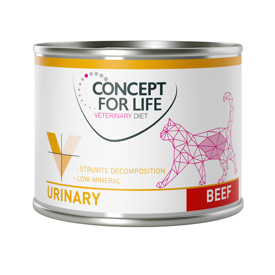 Concept for Life Veterinary Diet Urinary Beef - 6 x 200 g