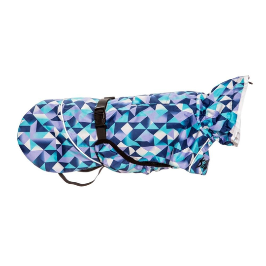 Basic Oceanic Regnjacka Grafiskt Blå (50 cm)