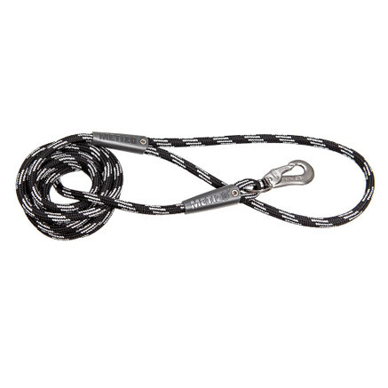 Koppel Runt m. Reflex, Pistolhake - Svart / 180 cm