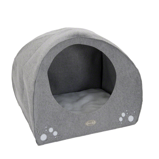 Hund-igloo av filt - B 71 x D 54 x H 57 cm