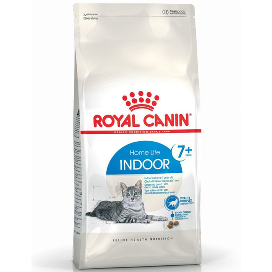 Indoor 7+ Ageing Torrfoder för katt - 1,5 kg