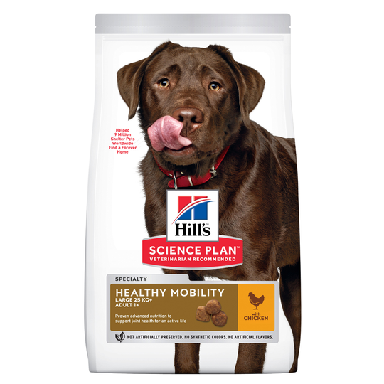 Hill's Science Plan Adult 1+ Healthy Mobility Large Breed Chicken Ekonomipack: 2 x 14 kg