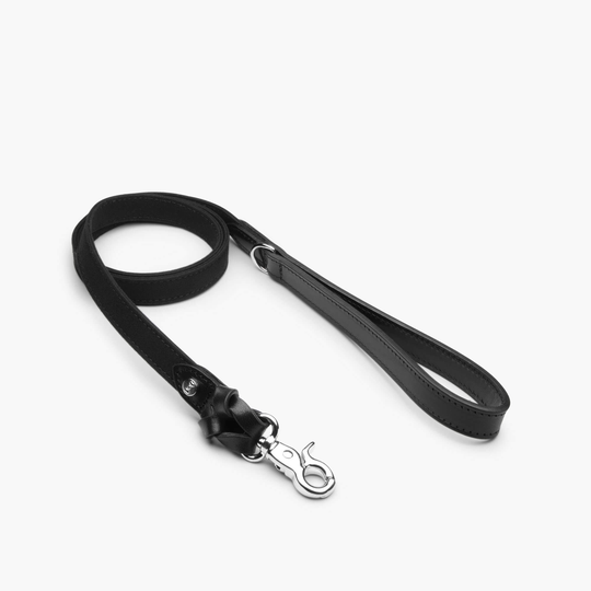 Hundkoppel Signature Svart 125 cm - Denjo Dogs S