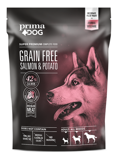 Lax & Potatis Premium Helfoder Vuxen Hund - 1,5 kg