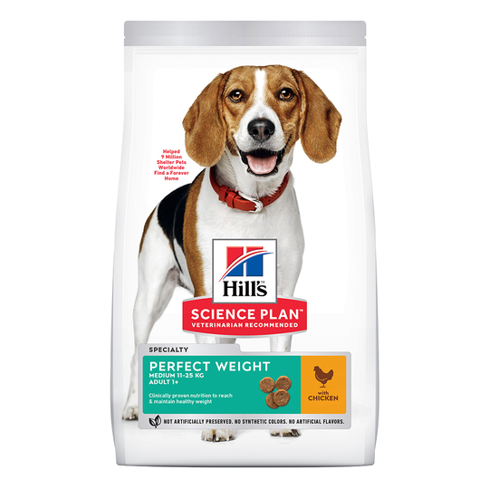 Hill's Science Plan Adult 1+ Perfect Weight Medium Chicken 2 kg
