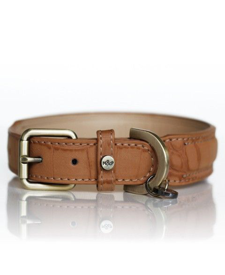 Milk & Pepper - Hogan Camel Hundhalsband - Flera storlekar (45 x 3 cm)
