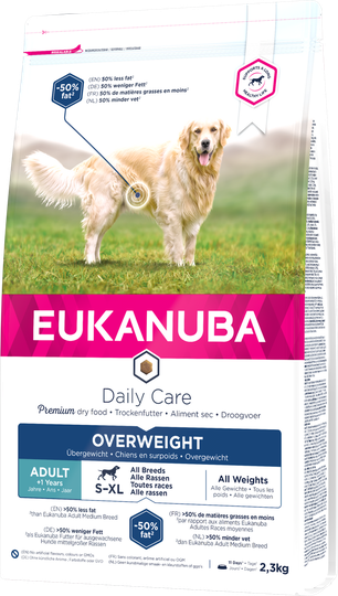 Dog Daily Care Overweight - 2,5 kg