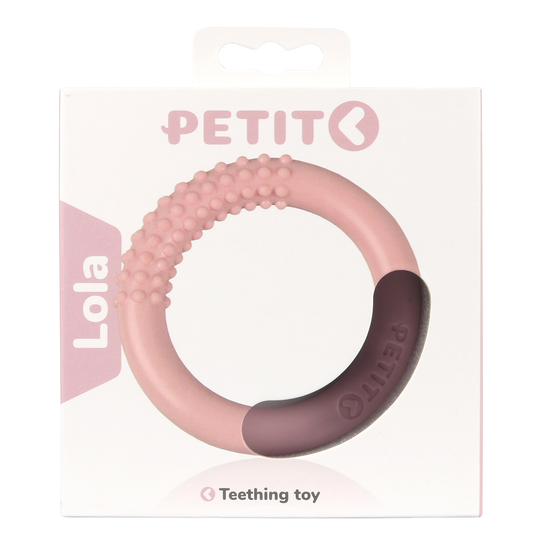 Petit Lola Leksak Tuggring - Valp - Rosa