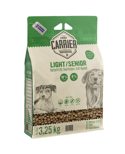 Light/Senior Hundfoder - 3,25 kg
