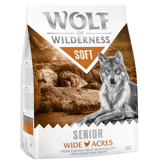 Wolf of Wilderness Senior Soft - Wide Acres - Chicken - 1 kg