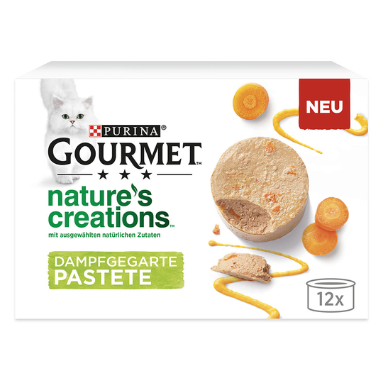 24 x 85 g Gourmet Nature's Creations till sparpris! - Paté: Lax & gröna bönor