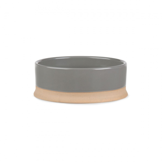 Scruffs Scandi Hundskål Keramik Grå (14 cm)