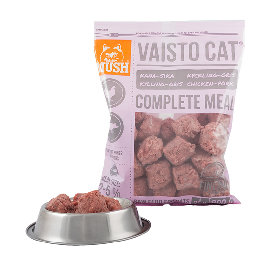 Vaisto Cat® Kyckling & Gris - 8 st x 800 g