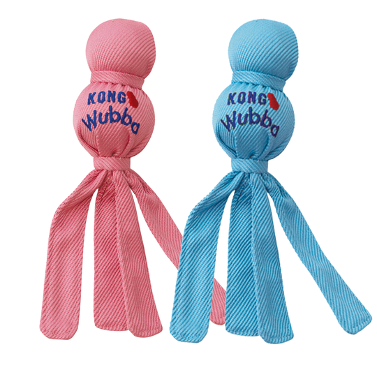 Kong Wubba Puppy för Valp (Rosa)