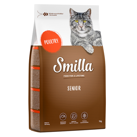 Smilla Senior Fjäderfä - 1 kg