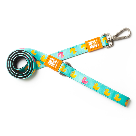Max & Molly Ducklings Short Leash koppel - Stl. XS: 120 cm långt, 10 mm brett