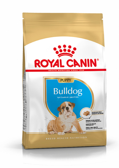 Bulldog Junior Torrfoder för hundvalp - 12 kg