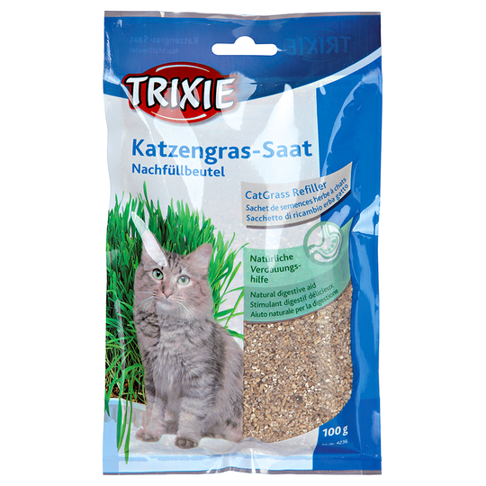 Trixie kattgräs 3 x 100 g - 3 x 100 g