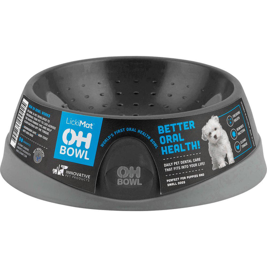 Hundskål Oral Hygiene - Svart Small