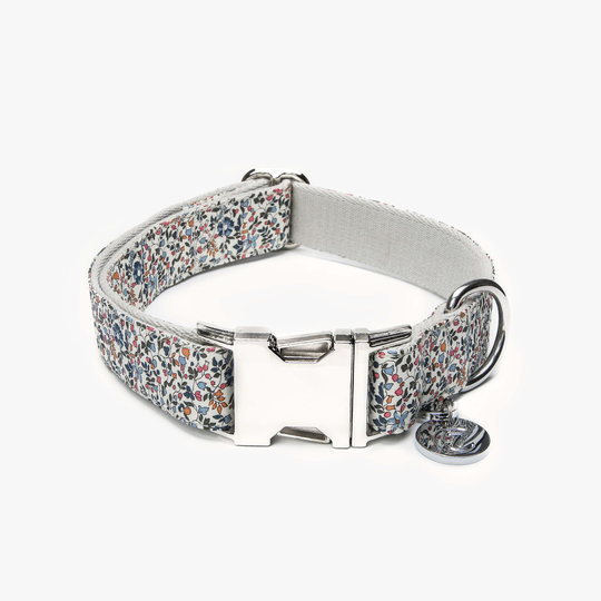 Hundhalsband Liberty London Mille Fleurs - Cloud7 M 2 cm