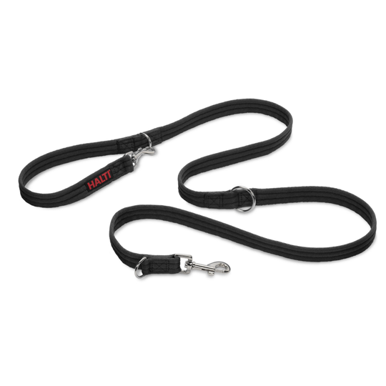 HALTI träningskoppel - Svart: L 200 x B 25 mm