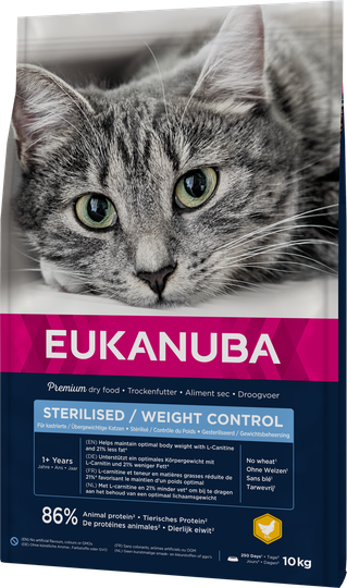 Cat Sterilised/Weight Control - 10 kg