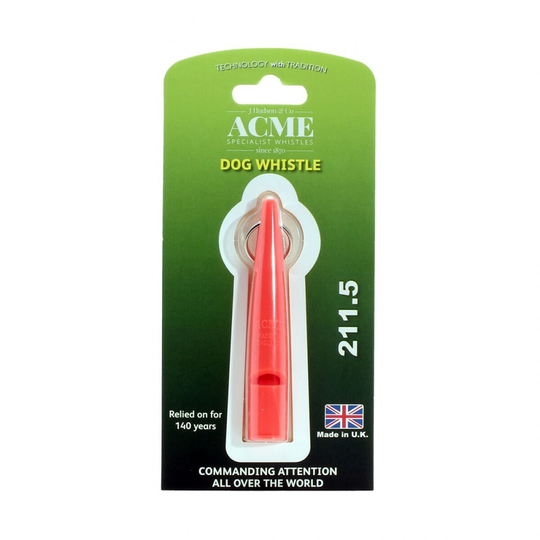Hundvisselpipa Acme 211,5 (Korall)