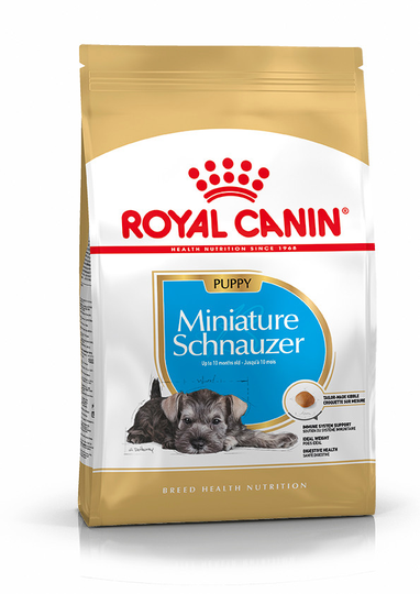 Miniature Schnauzer Puppy Torrfoder - 1,5 kg