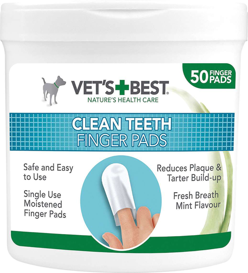 Vet's Best Fingerpads till tänder- 50p