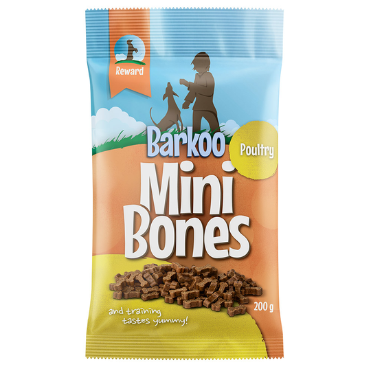 Barkoo Mini Bones 200 g - Fjäderfä