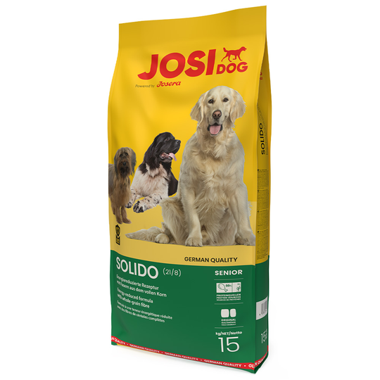 JosiDog Solido Senior - Ekonomipack: 2 x 15 kg