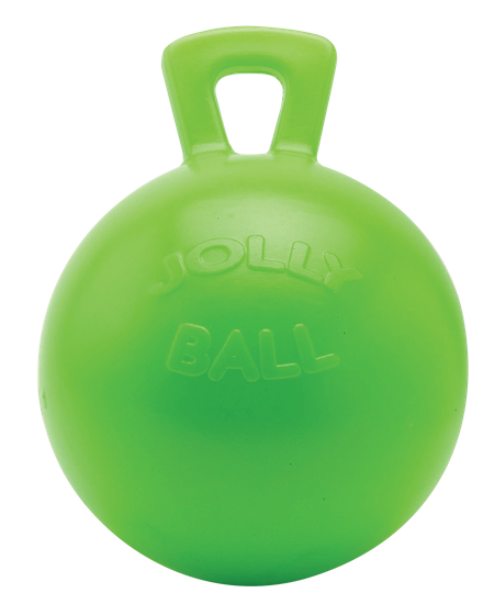 Jolly Ball aktivitetsboll till häst - Grön (äppelsmak)