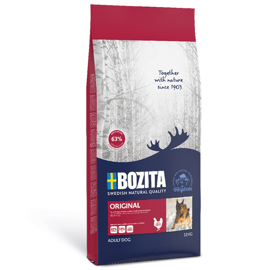 Ekonomipack: 2 stora påsar Bozita torrfoder till lågpris! - Original (2 x 12 kg)