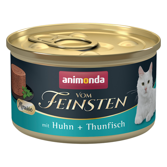 Animonda Vom Feinsten Adult 12 x 85 g - Kyckling + Tonfisk