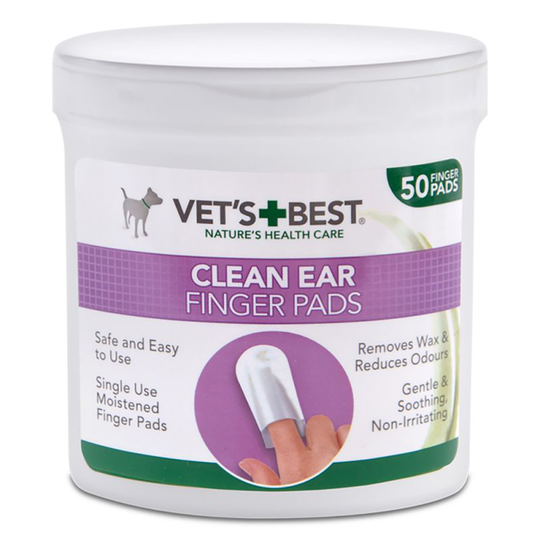 Vet's Best Fingerpads till Öron- 50pc